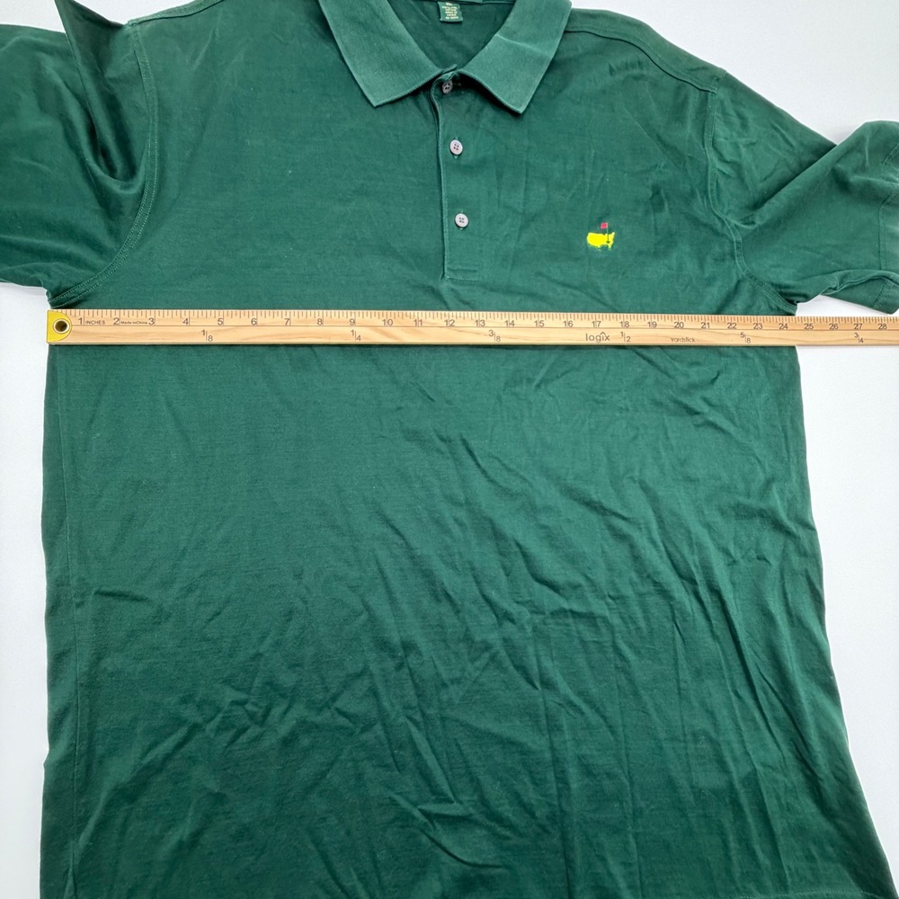 Amen Corner Masters Golf Polo Shirt Green XL 100% Pima Cotton Embroidered Logo - Picture 7 of 8